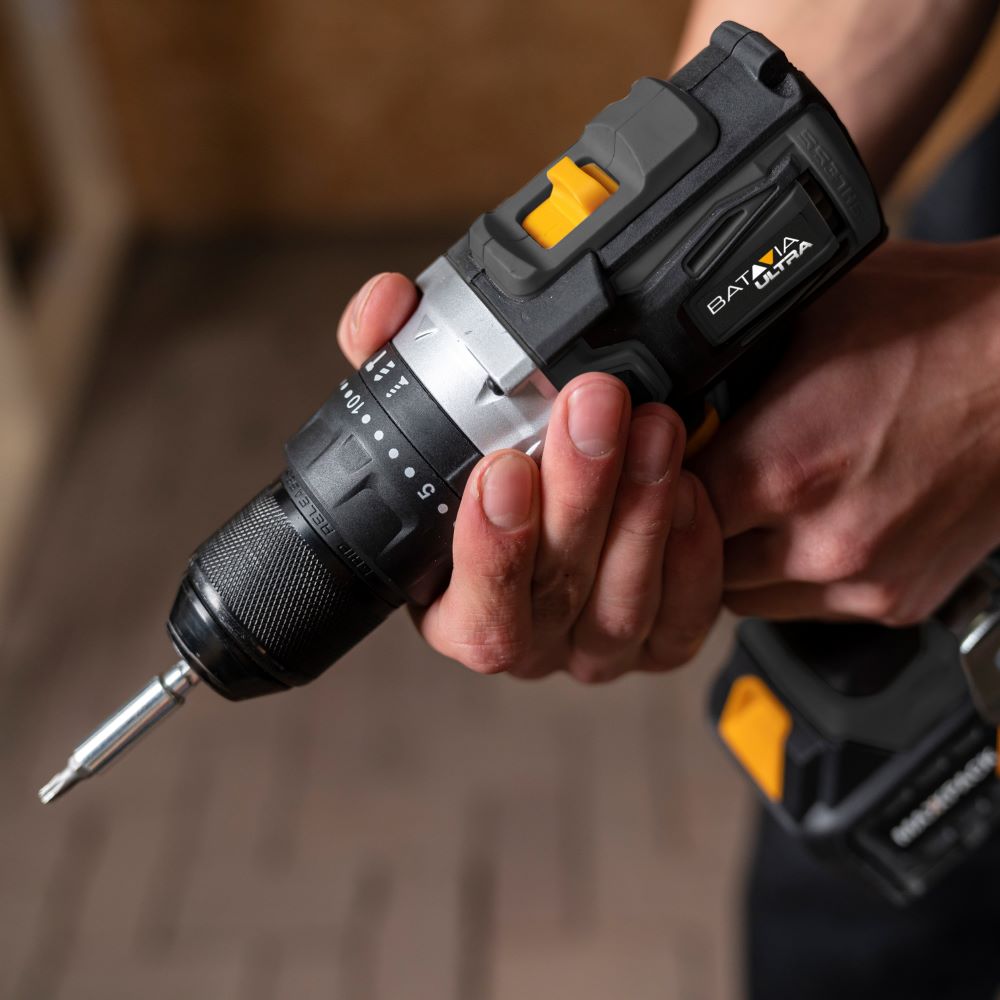 Batavia 18V brushless combi drill 60 Nm