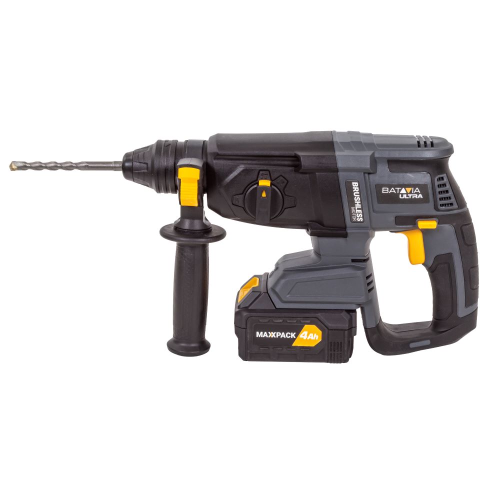 Batavia 18V brushless hammer drill 2.2 J / SDS+. Without battery and charger