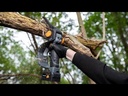 Batavia Nexxsaw V3.2 18V brushless one-hand chainsaw 7''. With 1 x battery 4Ah and 1 x fast charger 4A