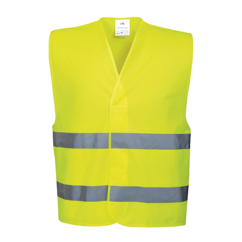 High Visibility band vest Pesso LS-RSV001_G, dzeltena