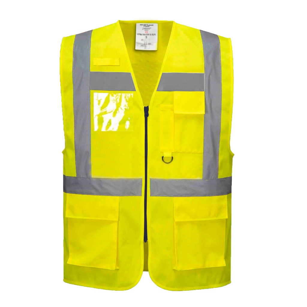 High Visibility band vest Pesso Nordic LSGP, dzeltena