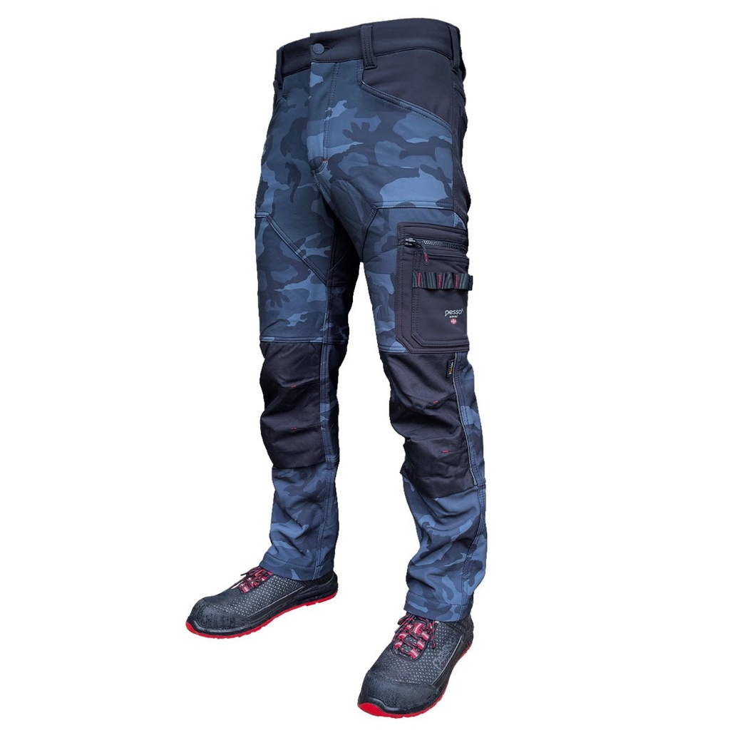 Softshell Pants Pesso Mercury, camo MERCURY_K