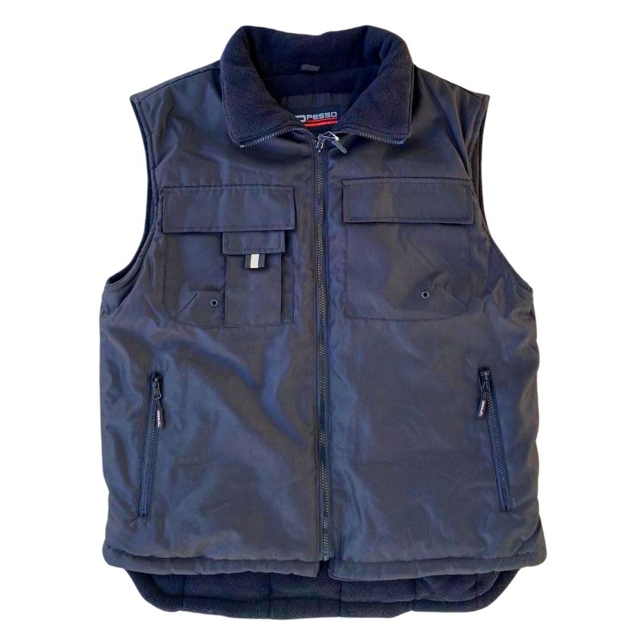 Warm padded vest Pesso LSPMN, navy