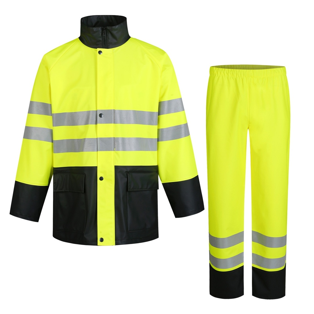 Workwear rain costume Pesso GPUHV3205, dzeltena