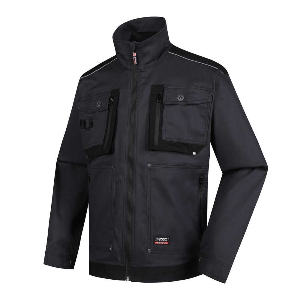 Workwear Jacket Pesso Stretch DSSTRETCHP, pelēks