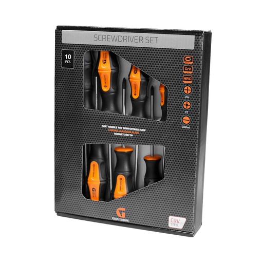 [560010] Screwdriver Set 10 pcs