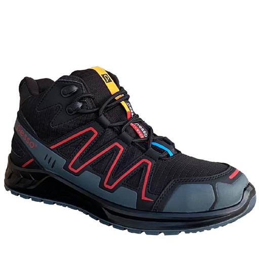 Safety Shoes Pesso Boulder_R S3 SRC, sarkans