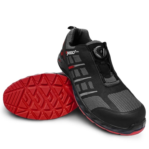 Textile seamless safety shoes Pesso Bristol_FIT  S1P