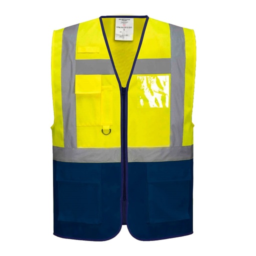 High Visibility band vest Pesso Nordic LSGMP, dzeltena