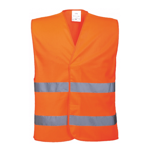 High Visibility band vest Pesso LS-RSV001_OR, oranža