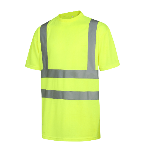 High Visibility T-Shirt Pesso HVM, dzeltena