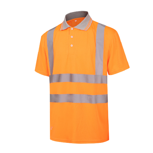 High Visibility Polo Pesso HVP, oranža